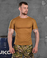Тактическая потвоотводящая футболка койот, мужская военная футболка Bayraktar