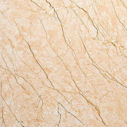 Декоративна ПВХ плита 600х600х3мм Бежевий мармур (S) SW-00001618, фото 1