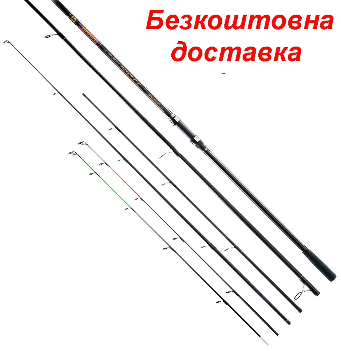 Вудилище Brain Apex Double 3.60m 3.5lbs / max 150g