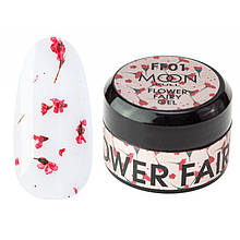 Гель з сухоцвітами Moon Full Flower Fairy Gel №FF01, 5 мл