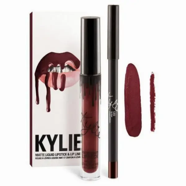 Набір помада + олівець для губ Kylie 8611 (Тольки пакованням 8 шт.)