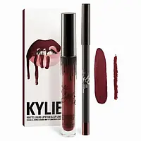 Набор помада + карандаш для губ Kylie 8611 (Только упаковкой 8 шт.)