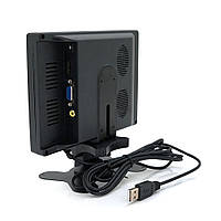 Автомобильный ЖК-монитор 7"(16:9) панель IPS, AV/VGA/HDMI разъемы + touchscreen, 1024*600ips, 12-24V, BOX d
