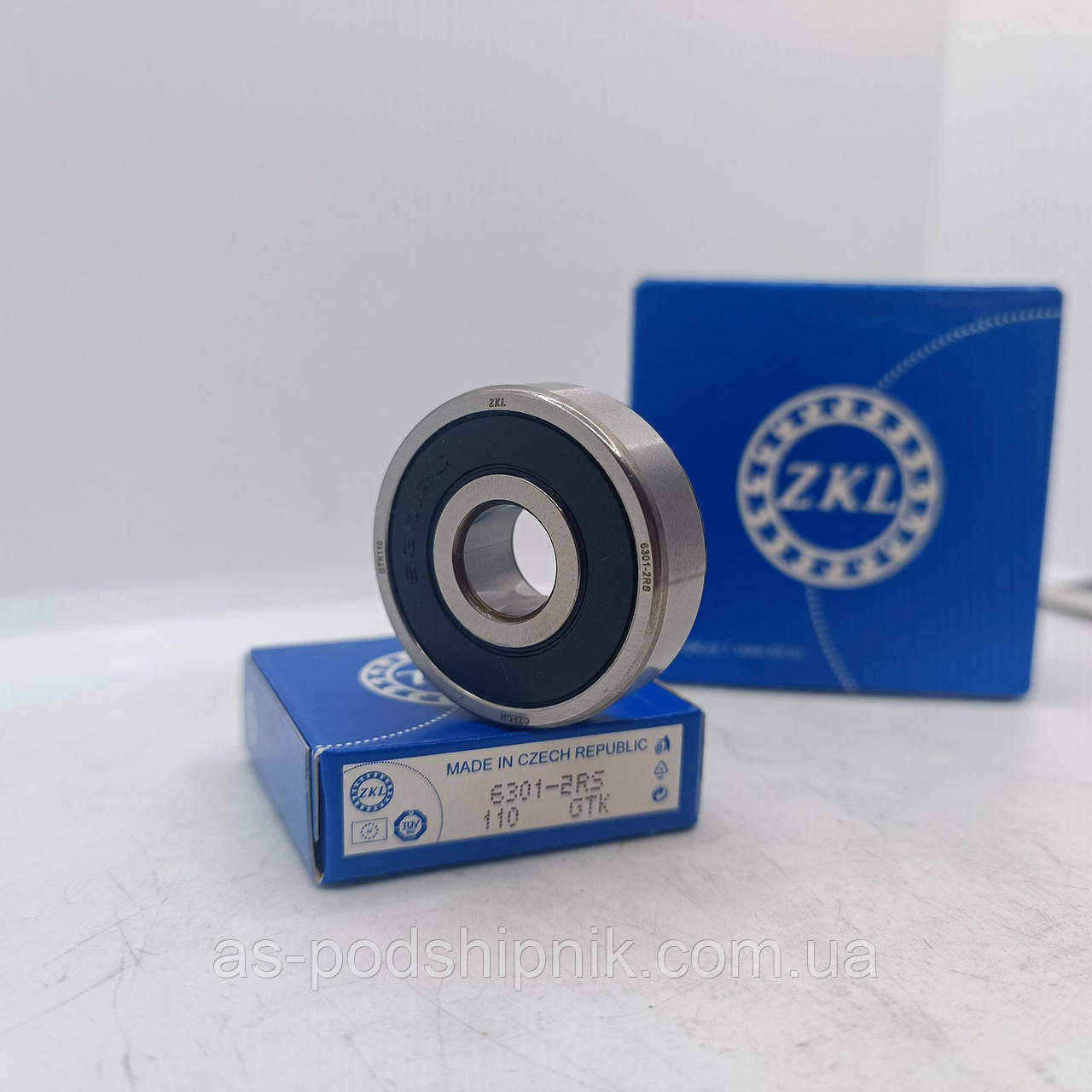 Підшипник 6301-2RS (180301 ZKL
