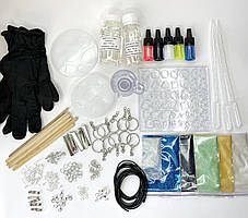 Набір для творчості рукоділля Finding Епоксидна смола молди пігменти наповнювачі фарбники