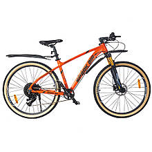Велосипед SPARK 27,5" AIR BRIGHT Al рама 17" ам lock-out HDD помаранчовий/чорний