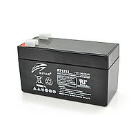 Аккумуляторная батарея AGM RITAR RT1213, Black Case, 12V 1.3Ah ( 98 х 44 х 53 (59) ) Q20 d