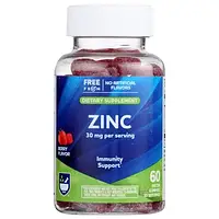 Rite Aid Zinc Citrate 30 мг 60 жевательных конфет Цинк цитрат