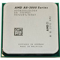 Процессор AMD A8-3820 2.5-2.8 GHz, FM1 65W