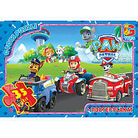 PW0819 Пазли ТМ "G-Toys" із серії "Paw Patrol" (Цуценячий патруль), 35 елементів