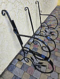 Боковини для гойдалки ковані 2 шт. чорні. Качеля садова, фото 9