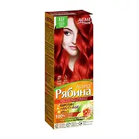 Стійка крем-фарба для волосся Рябина Avena 322 Червона горобина  , 133 мл