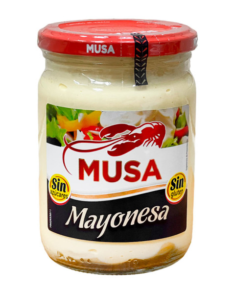 Майонез без цукру та глютену Musa Mayonesa 450мл. Іспанія