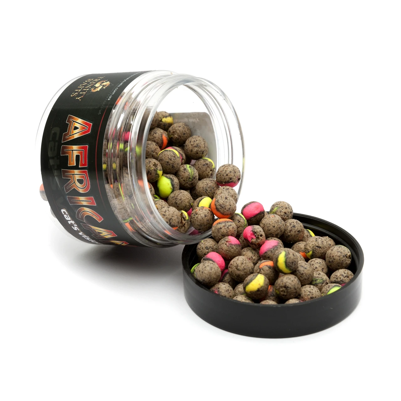 Вафтерс Trinity Baits AFRICAN FLY - cat's vision 10мм mix color, африканська муха, насадка для риболовлі, фото 1