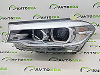 63117214959 Фара левая BMW 5 G30 топляк, песок внутри, полез отражатель дорест, LED