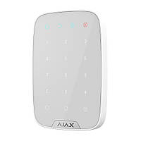 Беспроводная сенсорная клавиатура Ajax KeyPad white d