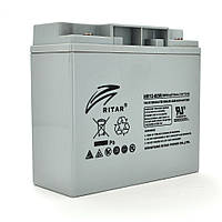 Аккумуляторная батарея AGM RITAR HR12-60W, Gray Case, 12V 17.0Ah ( 181 х 77 х 167 (167 ) 4.80 kg Q4 d
