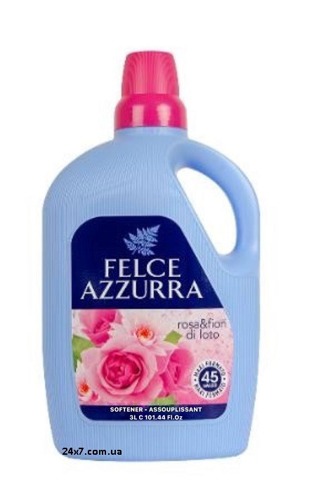 Кондиціонер Felce Azzurra Rosa & Fiori di Loto 3 л