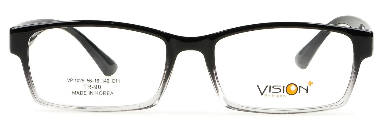 Широкі окуляри діоптрійні чоловічі плюс/мінус/астигматика (оправа і лінзи - Корея) 2 забарвлення, фото 1