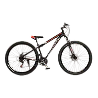 Велосипед CrossBike 27.5" Storm Рама-19,5" Черно-красный