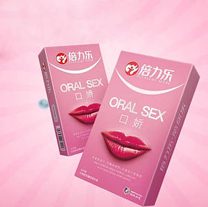 Презервативи для орального сексу зи змаком персика ORAL SEX 10 шт.