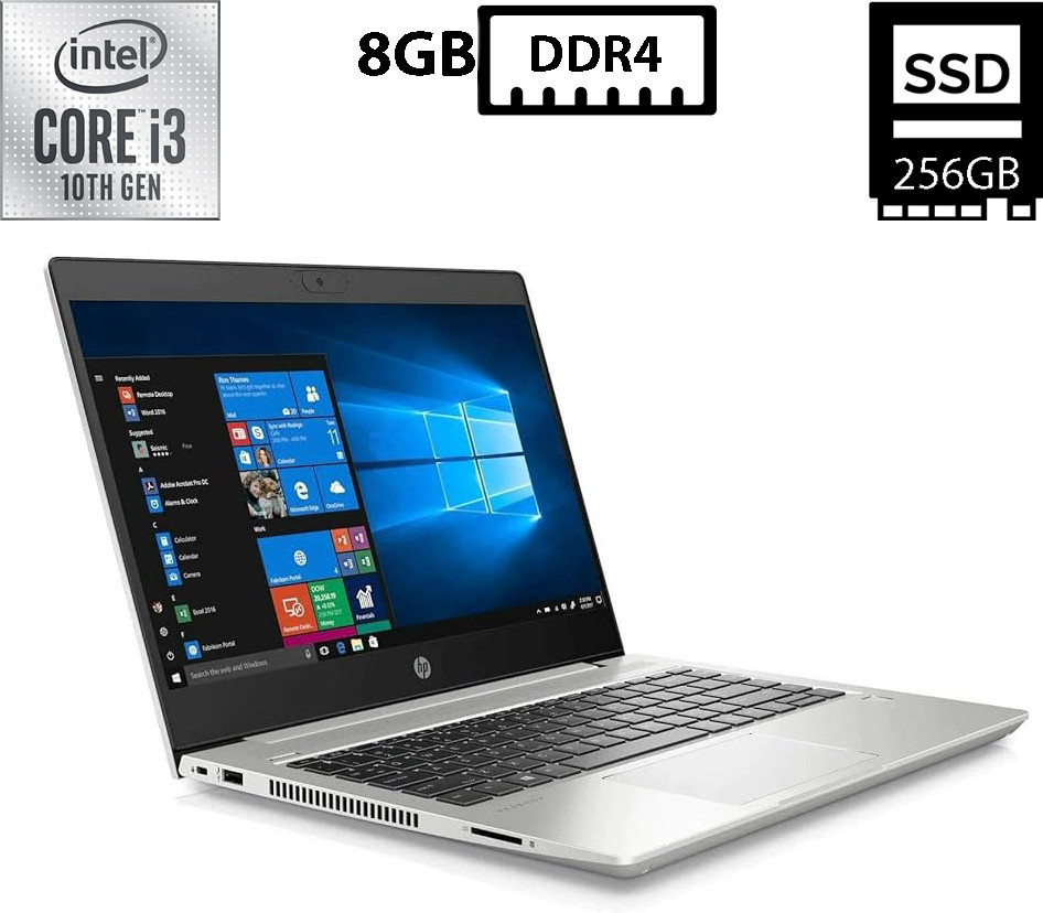 Ноутбук HP ProBook 440 G7/14"TN 1920x1080/Core i3-10110U 2.10GHz/8GB DDR4/SSD 256GB/Intel UHD Graphics Камера Б/В