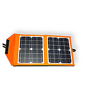 Солнечная панель трансформер GDTimes GD-ZD0610 10 Вт зарядка от солнца Solar Panel на 3 USB