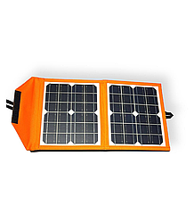 Сонячна панель трансформер GDTimes GD-ZD0610 10 Вт заряджання від сонця Solar Panel на 3 USB
