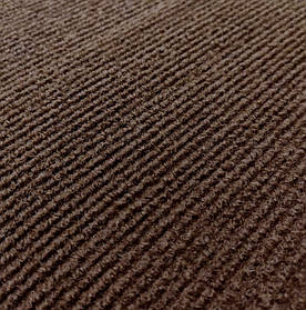 Самоклеюча плитка під ковролін темно-коричнева 60х60см 4мм кавролін самоклейка