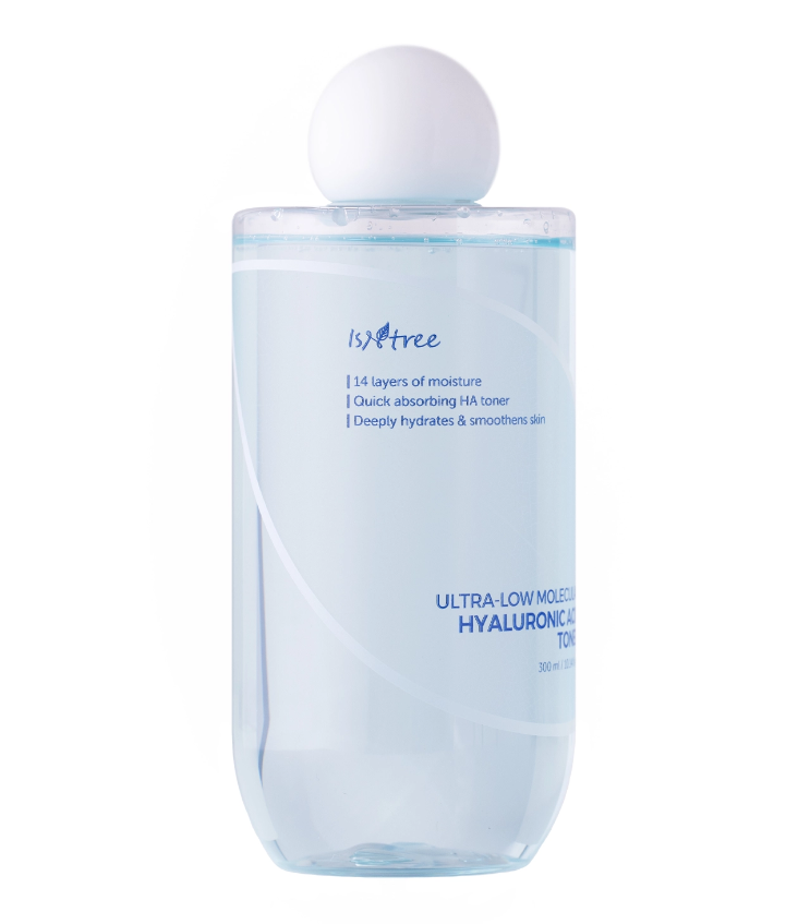 Низькомолекулярний гіалуроновий тонік IsNtree Ultra-Low Molecular Hyaluronic Acid Toner 300 мл