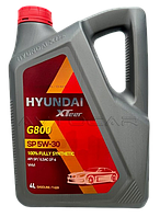 Моторное масло Hyundai XTeer Gasoline Ultra Protection 5W30 4 литра