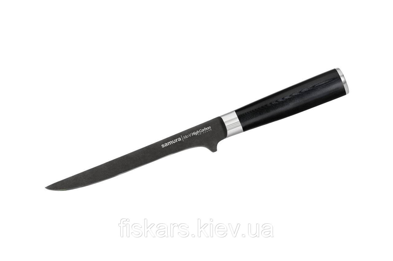 Ніж обвалювальний Samura Mo-V 165 мм Stonewash (SM-0063B)