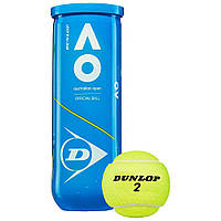 Тенісні м'ячі Dunlop Australian Open 3 ball (9505) BS, код: 1552731