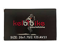 Камера велосипедная Kelb.Bike butyl 26x1,75/2,125