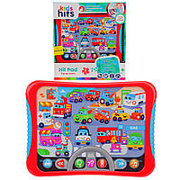 Планшет Kids Hits арт. KH01/008 "Супер авто"батар, назви, звуки авто. правила дорожнього руху,