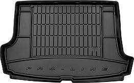 Автомобільний килимок в багажник Frogum Volkswagen T-Roc 1 верх 17- чорний Фольксваген Т-Рок