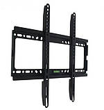 Кріплення для LCD телевізора на стіну Кронштейни для телевізорів фіксовані 26-63 v-40 Кронштейн led lsd pdp k, фото 6