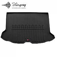 Автомобильный коврик в багажник Stingray Volvo XC60 08-17 черный Вольво ХС60 2