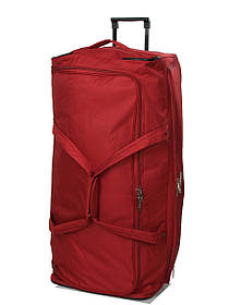 Сумка на колесах гігант XL червона 85х36х38/112л/3.3кг/Madisson 214-82