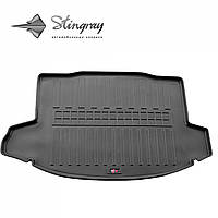 Автомобильный коврик в багажник Stingray HONDA CR-V gas 17- черный Хонда СРВ