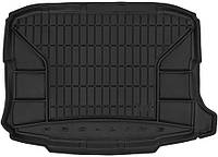 Автомобільний килимок в багажник Frogum Seat Ateca 1 FWD без двух підл 16- чорний Сеат Атека 2