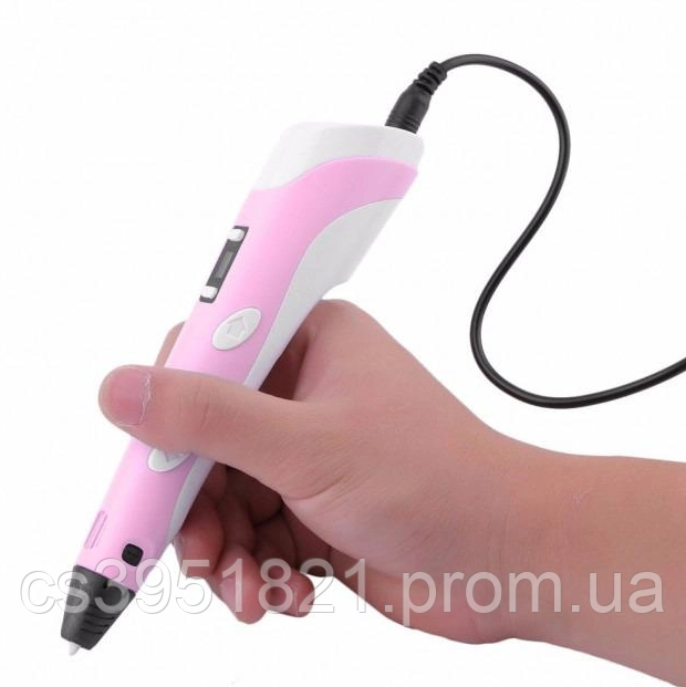 3D ручка PEN-6 c LCD-дисплеем Draw Your Dream (набор трафаретов, графический планшет, 100 м пластика) R - фото 6 - id-p2194718072