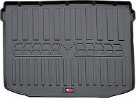 Автомобильный коврик в багажник Stingray Citroen C4 Aircross 12-17 черный Ситроен С4 Аиркросс 2