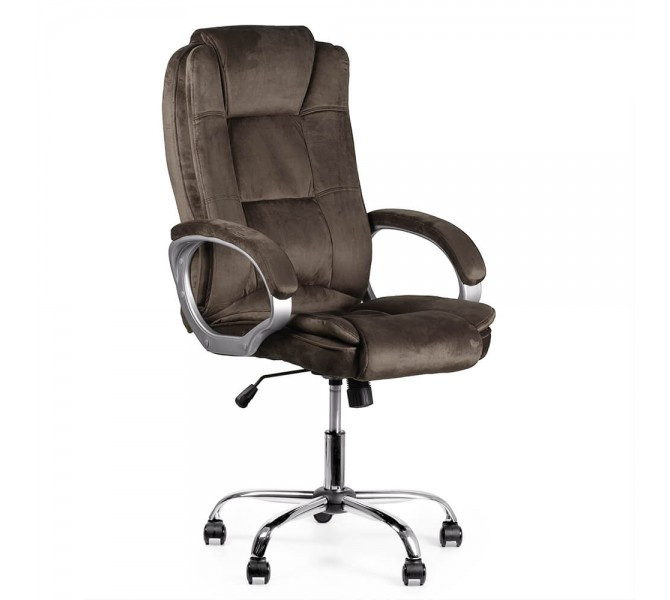 Крісло Barsky Soft Microfiber Brown Soft-02