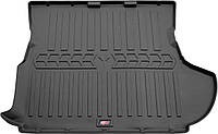Автомобильный коврик в багажник Stingray Peugeot 4007 07-13 черный Пежо 4007 2