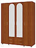 Шафа Ш-4Д Мілана 2070х1600х536мм Пехотін, фото 9