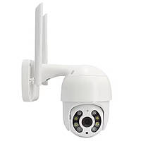 Уличная камера поворотная 355° IP-камера 1080p AI-Smaint GF-15 белый