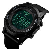 Спортивные наручные часы Skmei 1321 All Black Smart Watch