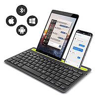 [VN-VEN0328] Бездротова двоконтактна Bluetooth-клавіатура SRdy GfRse Multi-Device Keyboard BK 230 Black R