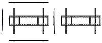 Настінне кріплення для інтерактивних моніторів (1EVU01_S)